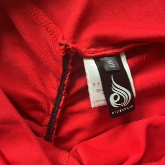 Red Ryderwear scrunch bum Lauren Simpson Leggings discontinued! ♥️💫 size small - Picture 6 of 6